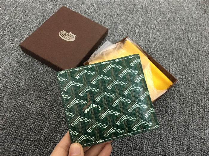 Goyard Kurze Brieftasche mit 6 Kartenfächern, Grün - EUR FASHION