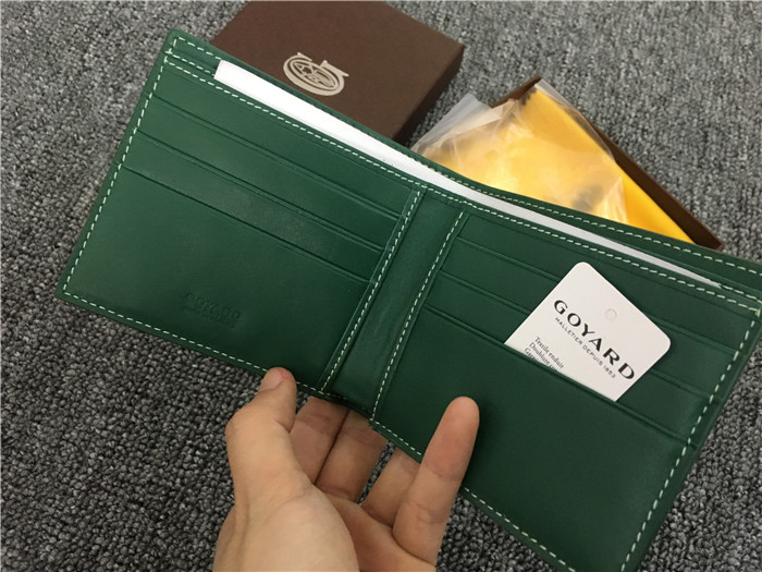 Goyard Kurze Brieftasche mit 6 Kartenfächern, Grün - EUR FASHION