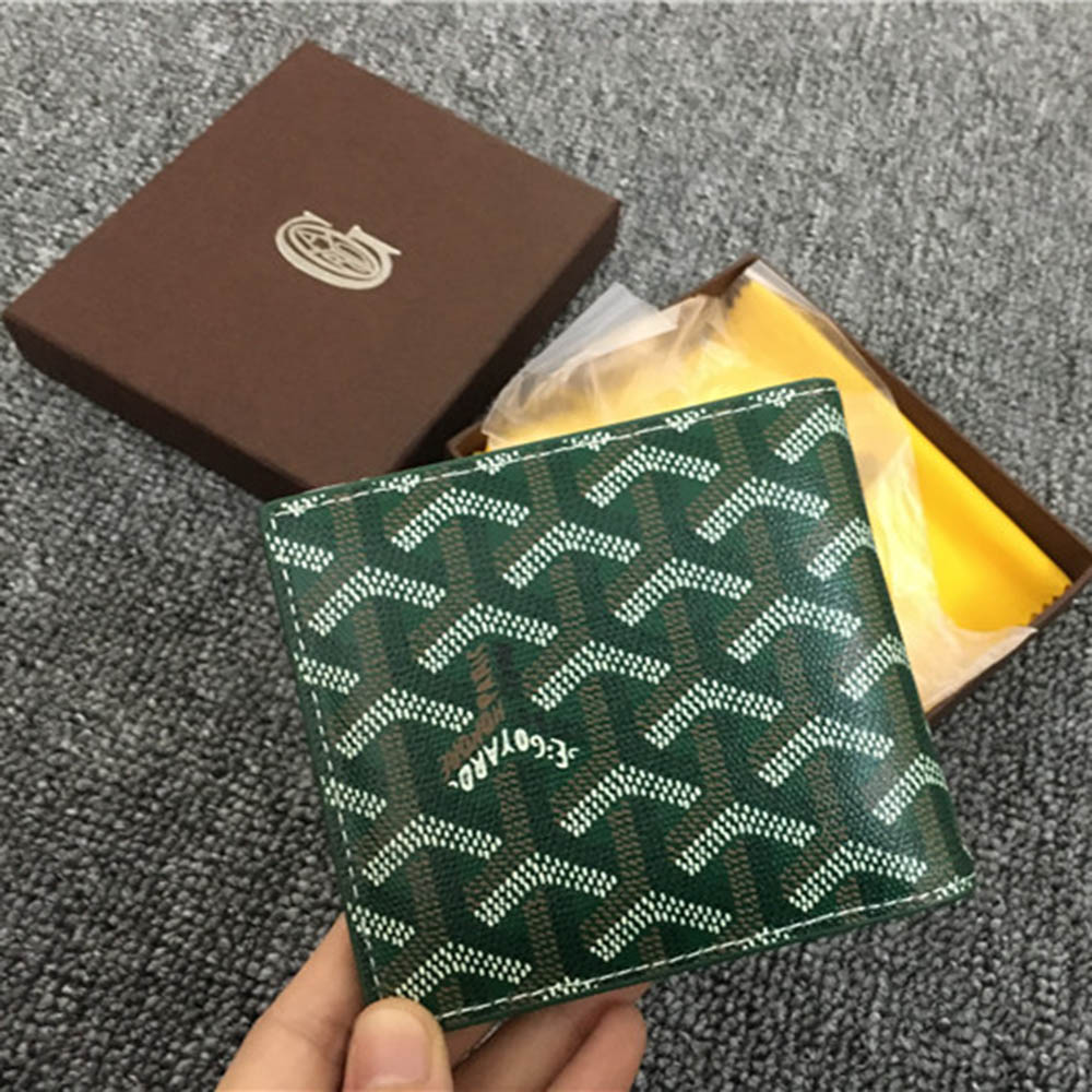 Goyard Kurze Brieftasche mit 6 Kartenfächern, Grün - EUR FASHION