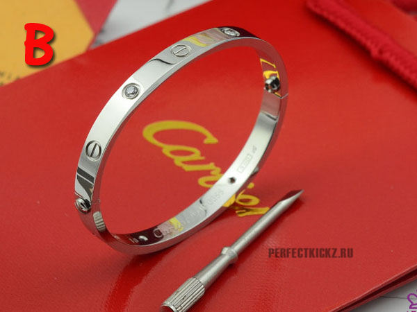 Cartier Classic Love Silberarmband mit Diamanten - EUR FASHION