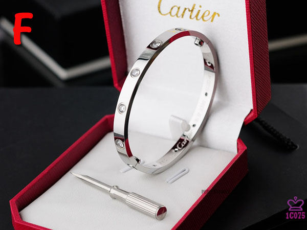 Cartier Love Armband mit Silbersteinen - EUR FASHION