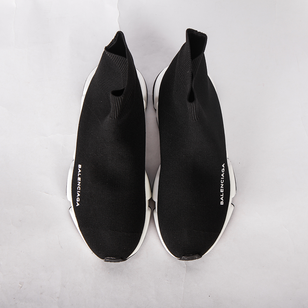Balenciaga Speed ​​Trainer Bicolor schwarze Sohle - EUR FASHION