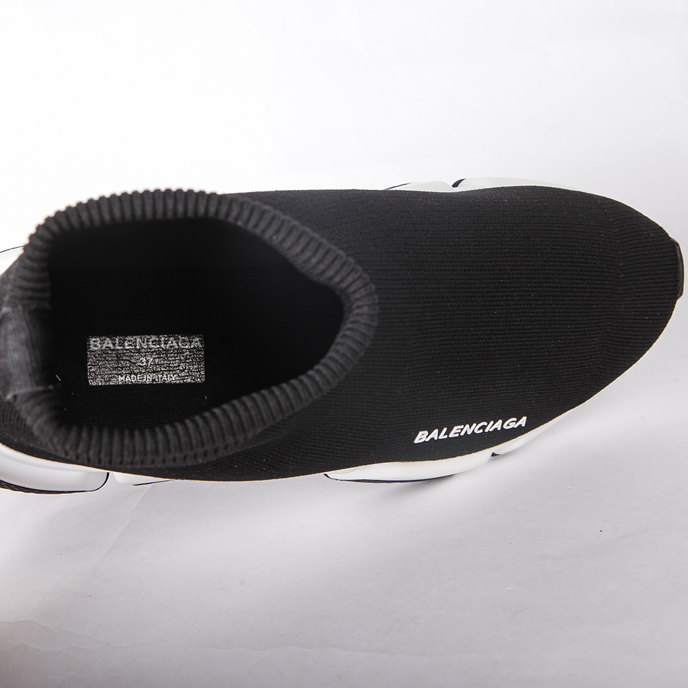 Balenciaga Speed ​​Trainer Bicolor schwarze Sohle - EUR FASHION