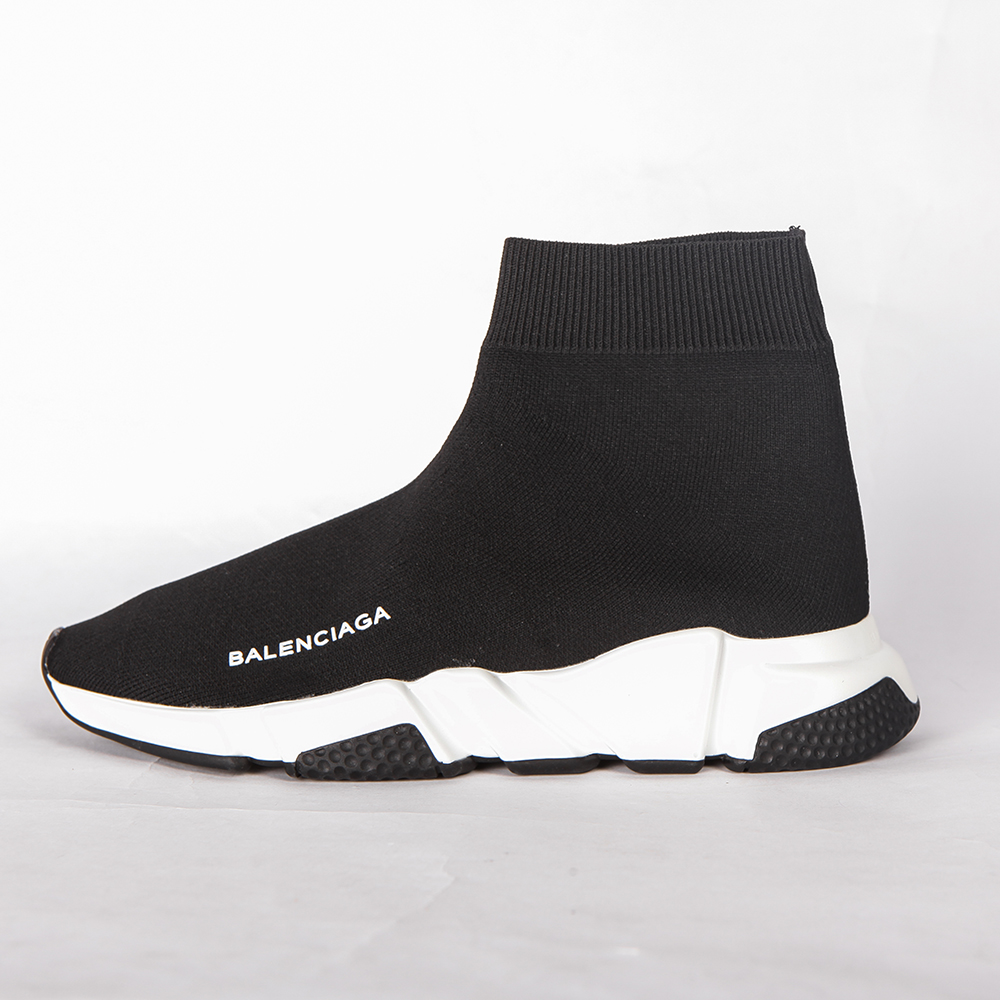 Balenciaga Speed ​​Trainer Bicolor schwarze Sohle - EUR FASHION