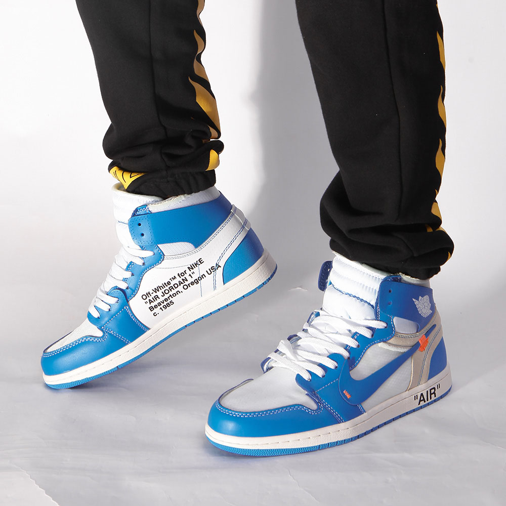 Jordan Off White X Air Jordan 1 UNC Sneaker - EUR FASHION