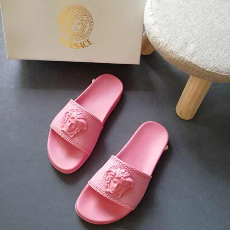 Versace Slides Rosa - EUR FASHION