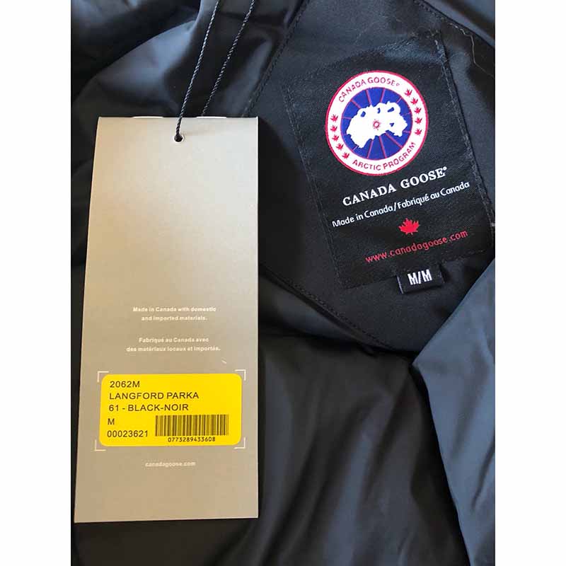 Schwarze Manteljacke von Canada Goose - EUR FASHION