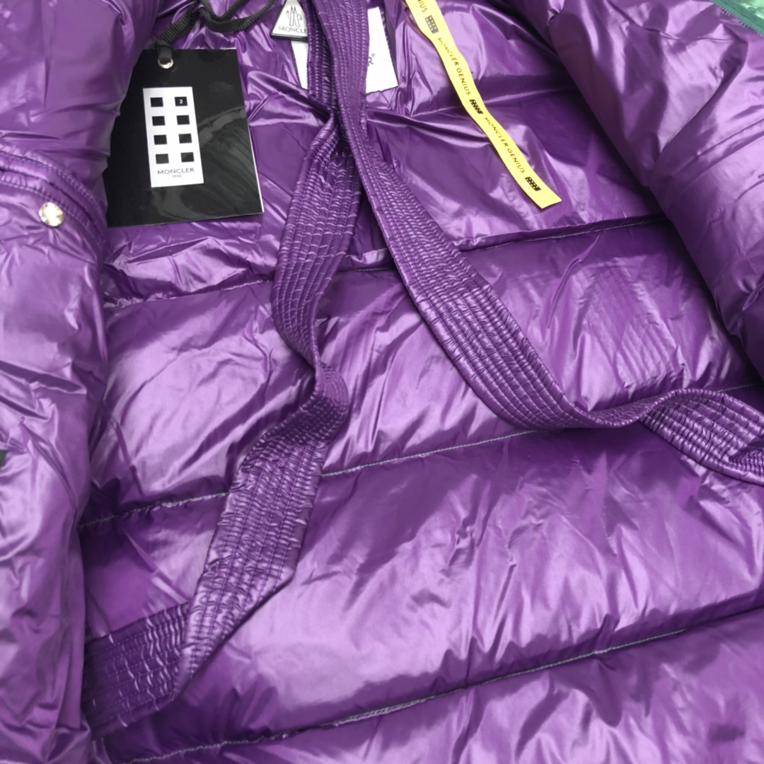 Moncler Daunenjacke Blau/Grün - EUR FASHION