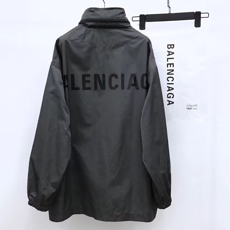 Balenciaga Reißverschlussjacke in Grau - EUR FASHION