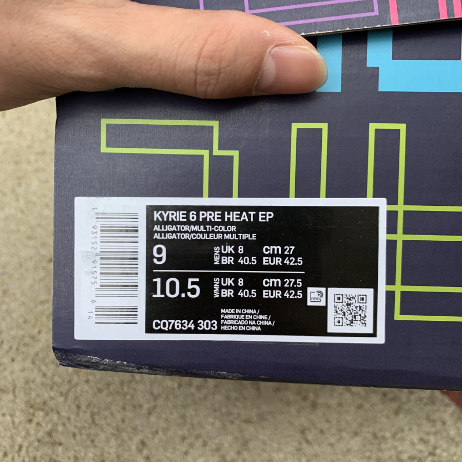 Nike Kyrie 6 Pre-Heat „Shanghai“ - EUR FASHION