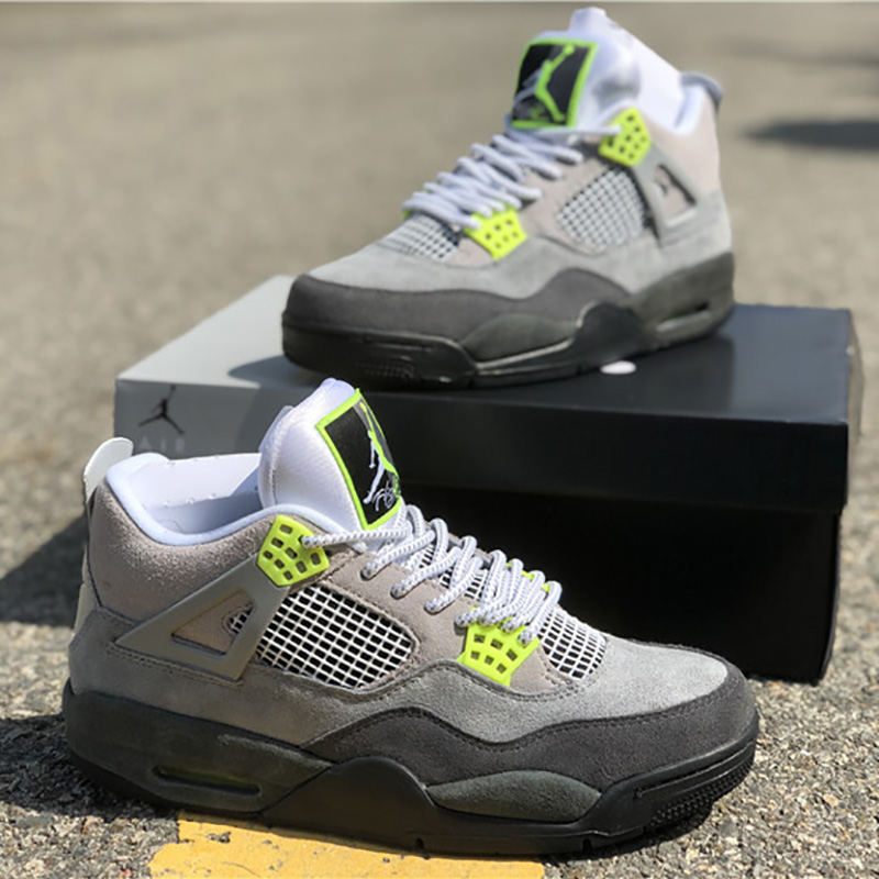 Jordan AJ4 SE „Neon“ - EUR FASHION