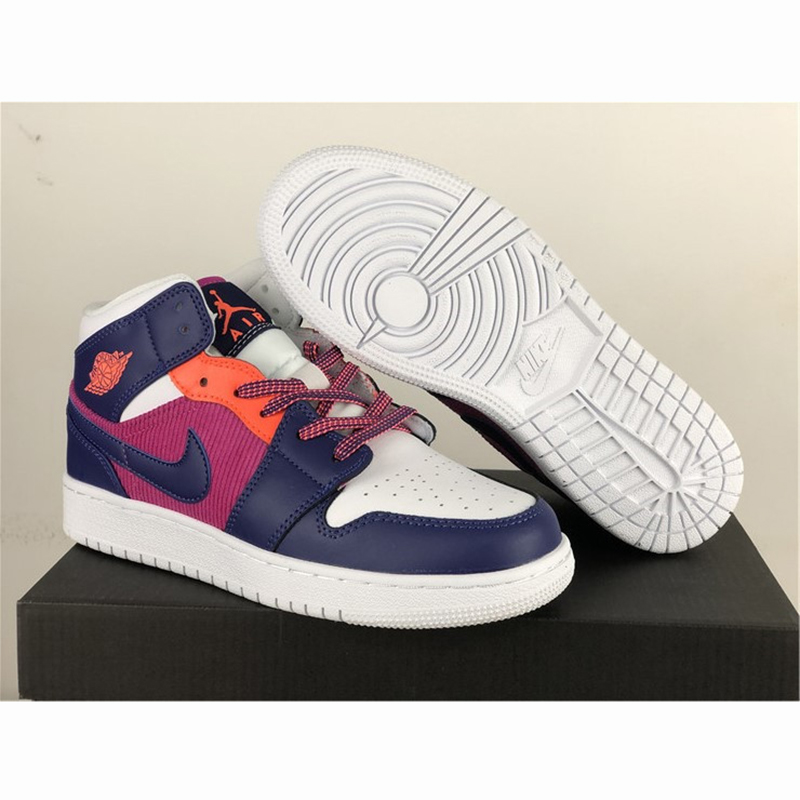 Jordan Air Jordan 1 Mid GS Feuerrosa - EUR FASHION