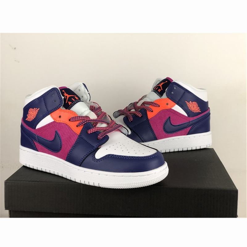 Jordan Air Jordan 1 Mid GS Feuerrosa - EUR FASHION