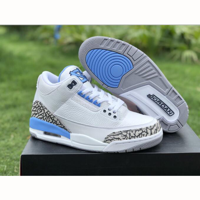 Jordan Air Jordan 3 UNC Herren-Basketball-Sneaker - EUR FASHION