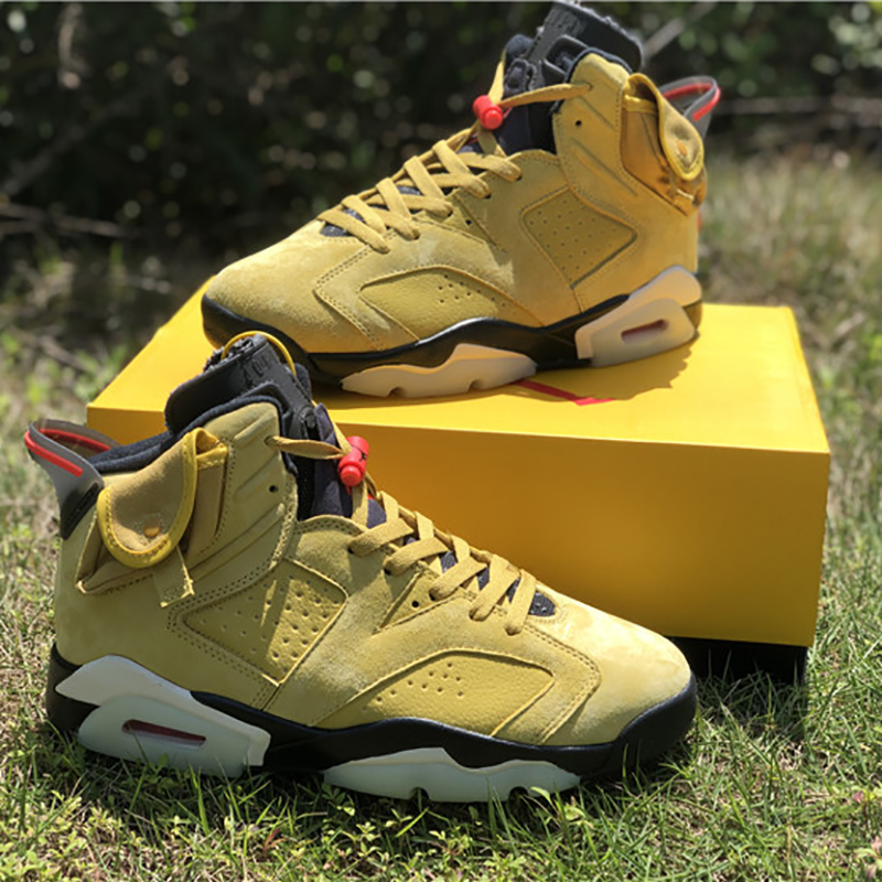 Jordan Travis Scott AJ6 Gelb - EUR FASHION