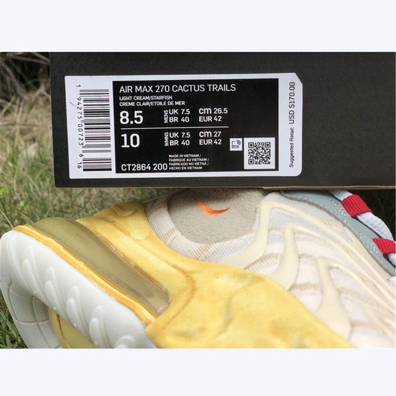 Travis Scott X Nike Air Max 270 React „Cactus Trails“ - EUR FASHION