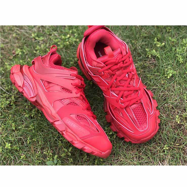 Balenciaga Damen Track Sneaker in Rot - EUR FASHION