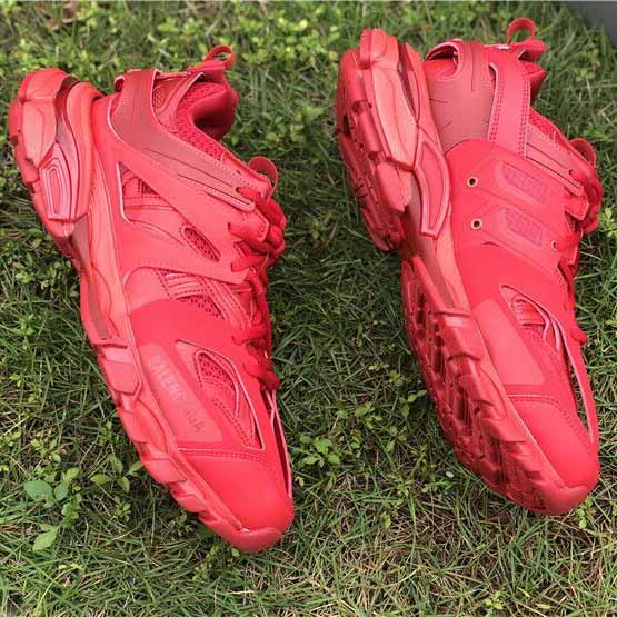 Balenciaga Damen Track Sneaker in Rot - EUR FASHION
