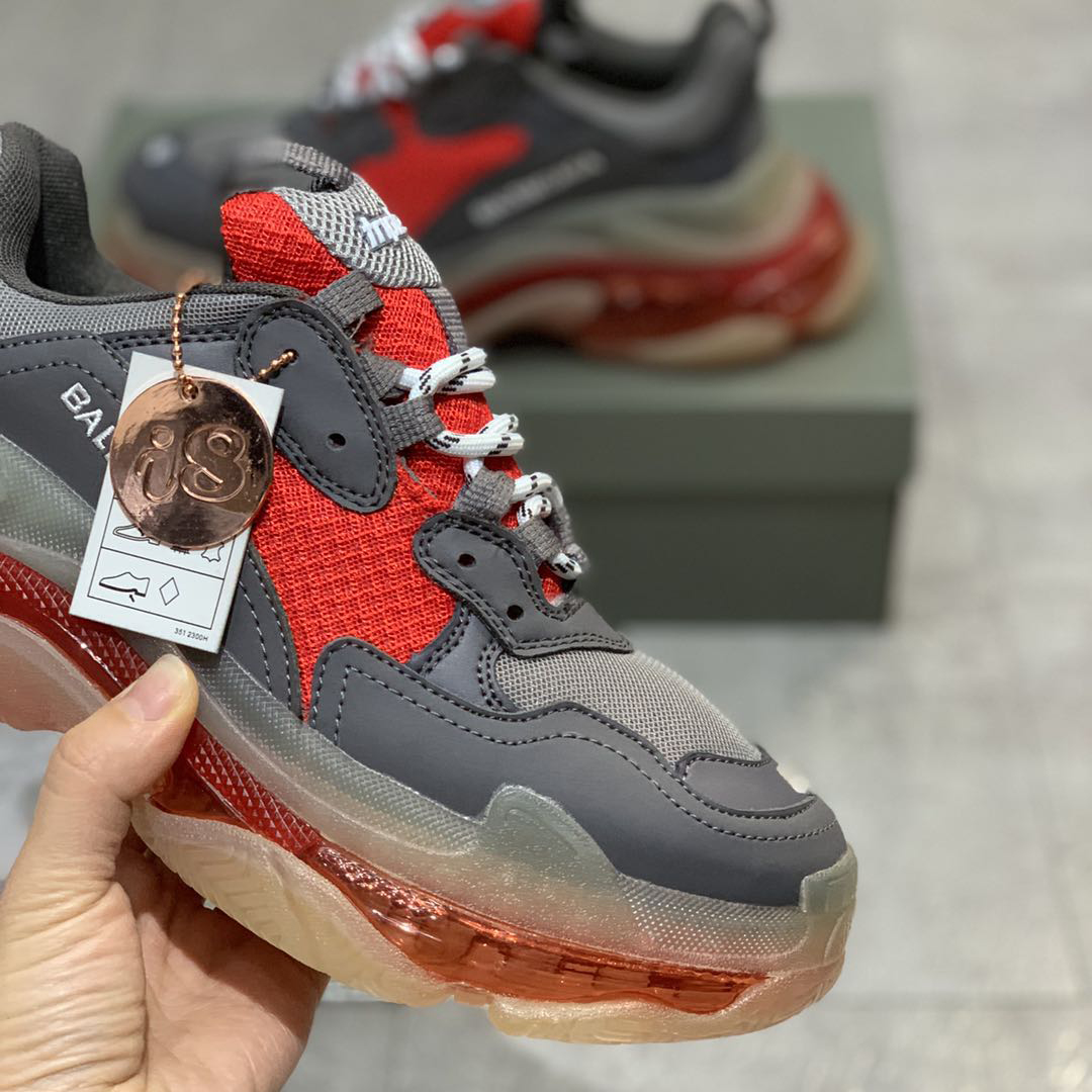 Balenciaga Triple S Sneaker mit klarer Sohle - EUR FASHION