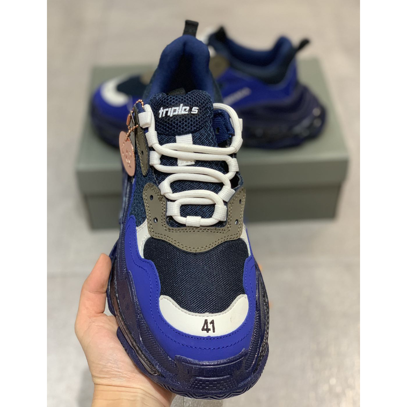 Balenciaga Triple S Sneaker mit klarer Sohle - EUR FASHION