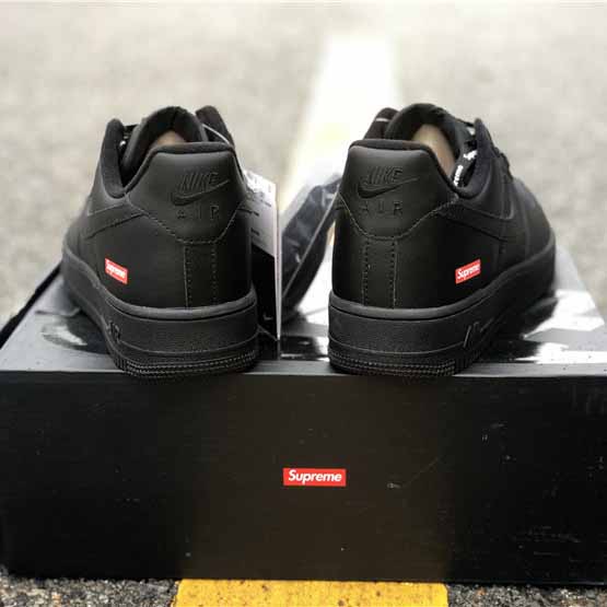 Nike X Supreme Air Force 1 Schwarz - EUR FASHION