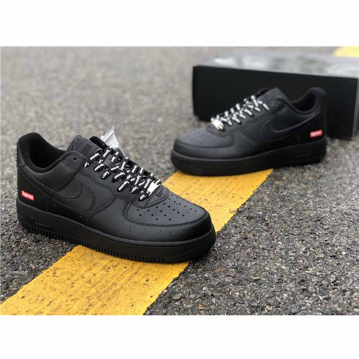 Nike X Supreme Air Force 1 Schwarz - EUR FASHION