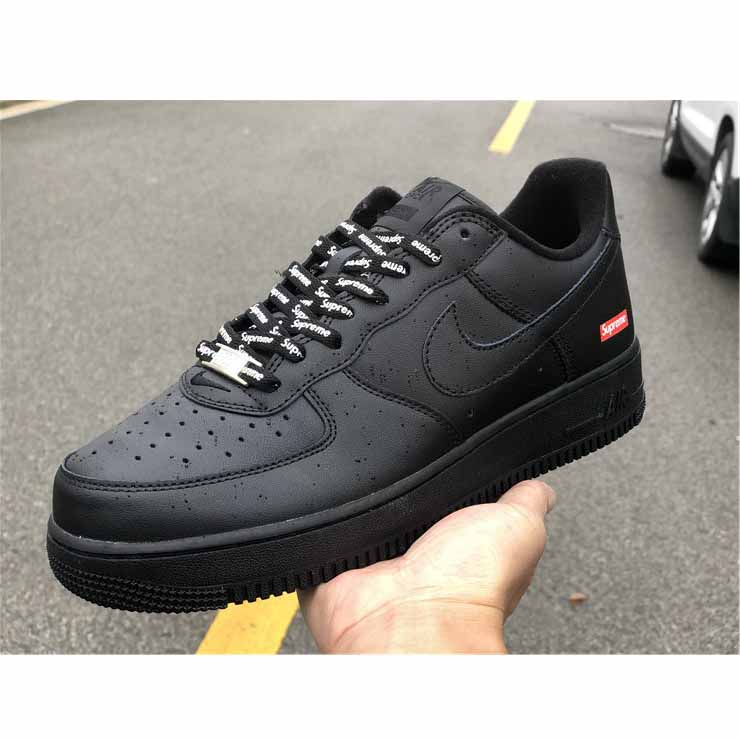 Nike X Supreme Air Force 1 Schwarz - EUR FASHION