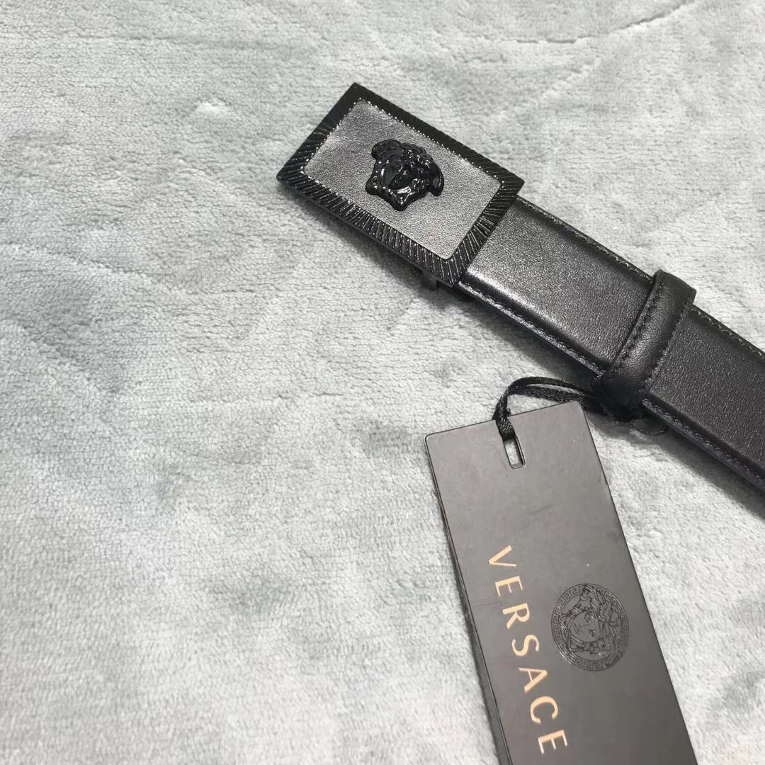 Versace Medusa-Kopf-Ledergürtel - EUR FASHION