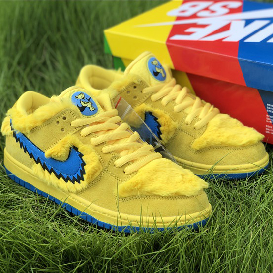 Grateful Dead X Nike SB Dunk Low „Yellow Bear“ - EUR FASHION