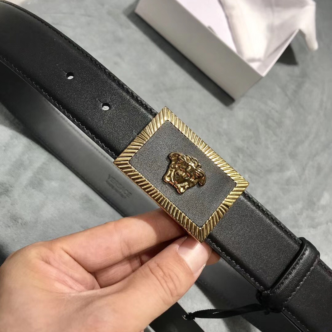 Versace Medusa-Kopf-Ledergürtel - EUR FASHION