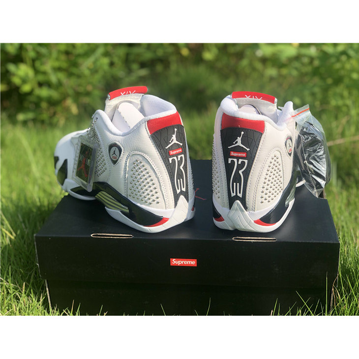 Jordan AJ14 Weiß Rot BV7630-106 - EUR FASHION