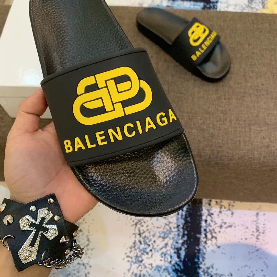 Balenciaga Bb Slide Sandale - EUR FASHION