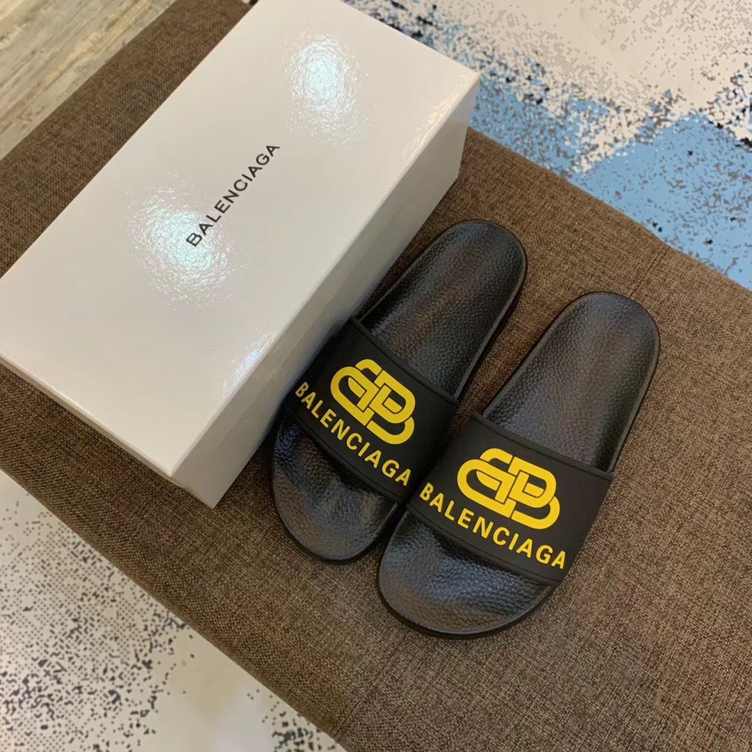 Balenciaga Bb Slide Sandale - EUR FASHION