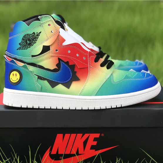 Jordan J Balvin AJ1 High OG Sneaker - EUR FASHION