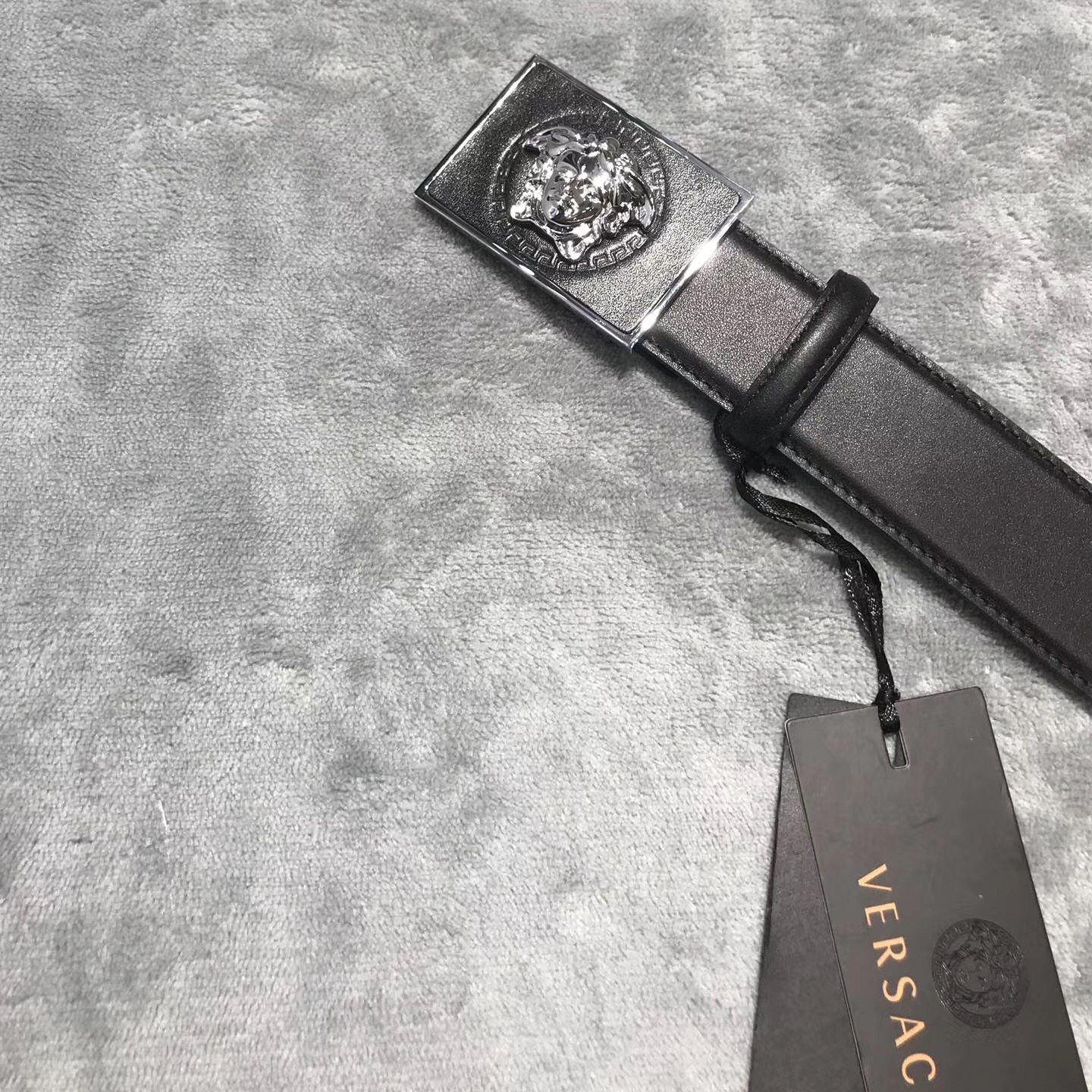 Versace Medusa-Kopf-Ledergürtel - EUR FASHION