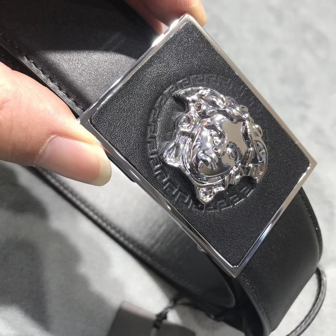 Versace Medusa-Kopf-Ledergürtel - EUR FASHION