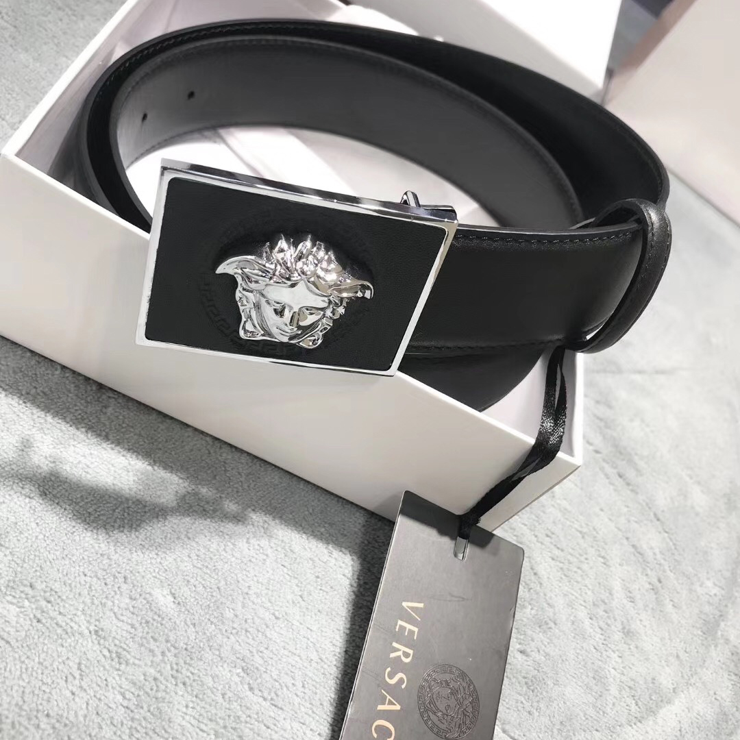 Versace Medusa-Kopf-Ledergürtel - EUR FASHION