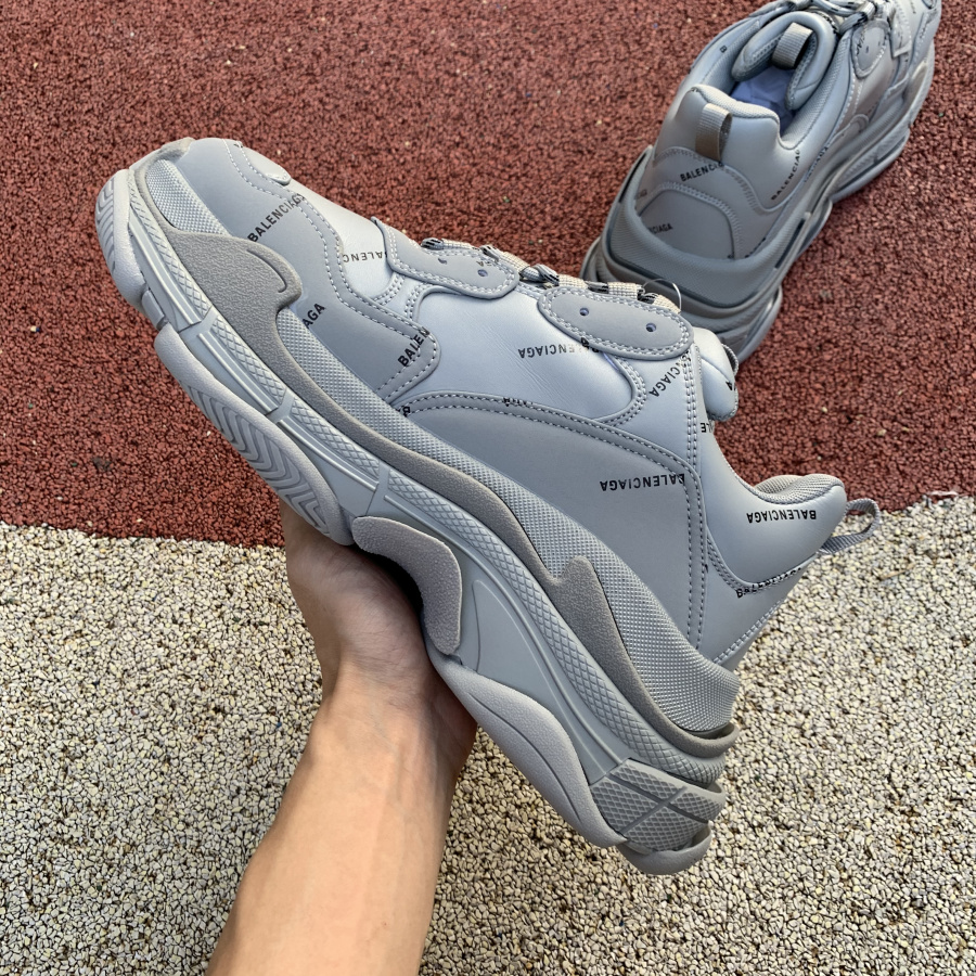 Balenciaga Allover Logo Triple S Sneaker - EUR FASHION