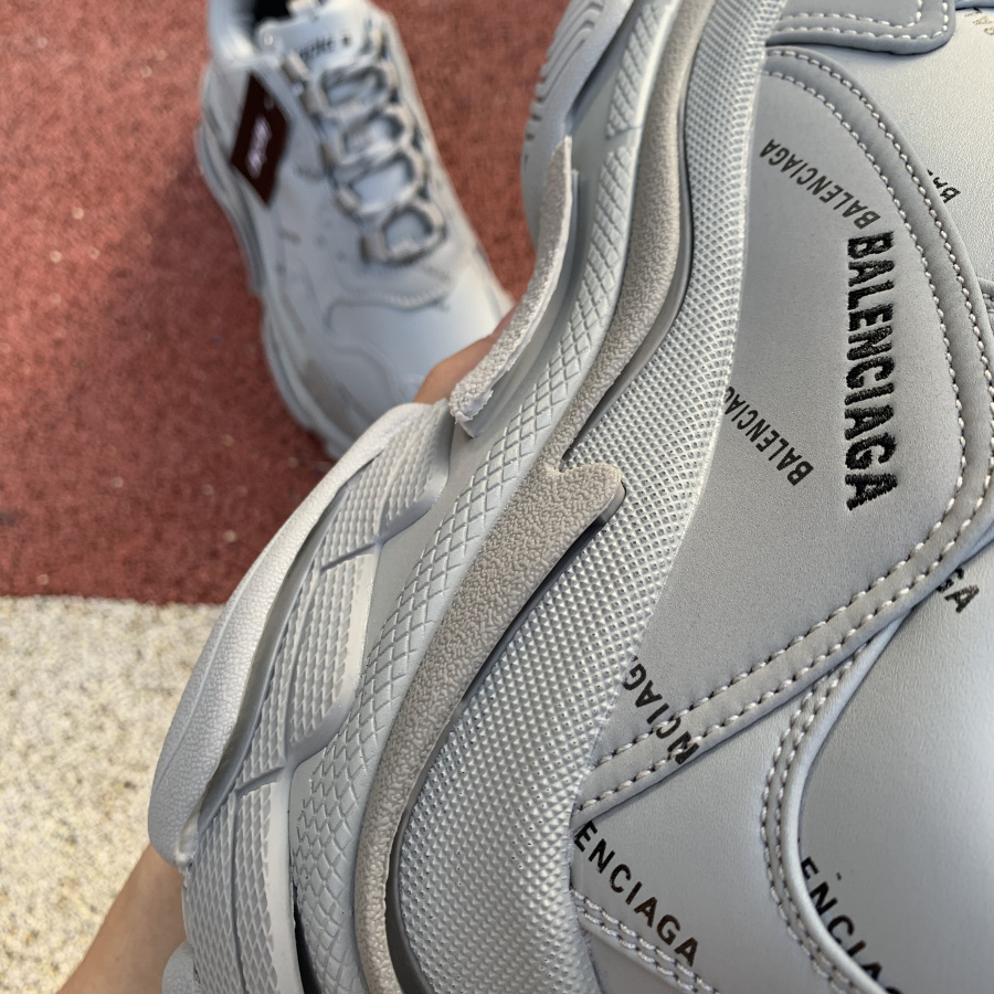 Balenciaga Allover Logo Triple S Sneaker - EUR FASHION