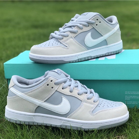 Nike SB Dunk Low Trd Weiß Summit Wolf Grau AR0778-110 - EUR FASHION