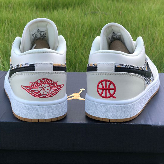 Jordan AJ1 Low Mehrfarbige Basketballschuhe CJ4152-101 - EUR FASHION