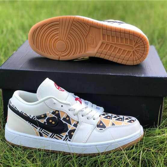 Jordan AJ1 Low Mehrfarbige Basketballschuhe CJ4152-101 - EUR FASHION