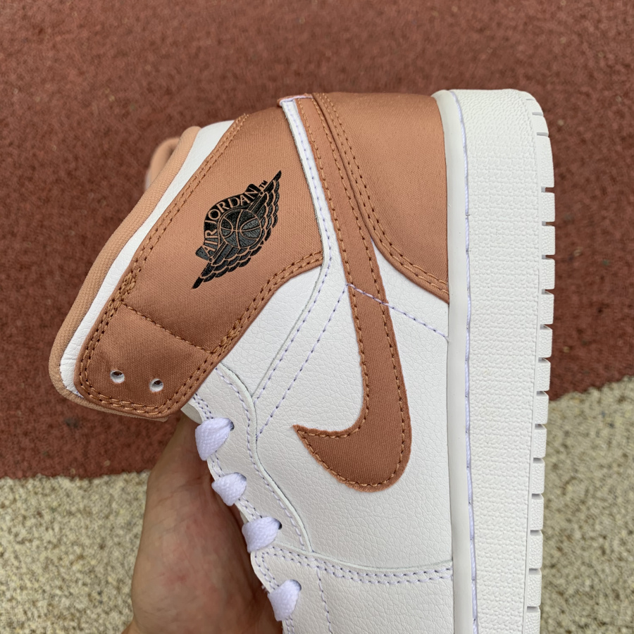 Jordan Nike AJ1 Mid „Rose Gold“ 555112-190 - EUR FASHION