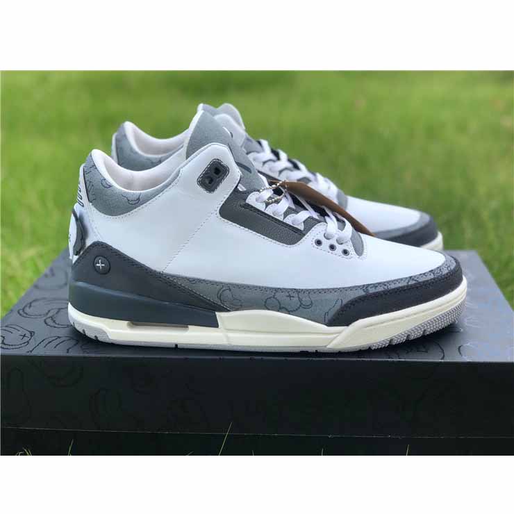 Jordan Kwas X AJ3 Fresh Water Weiß/Hellgraue Turnschuhe - EUR FASHION