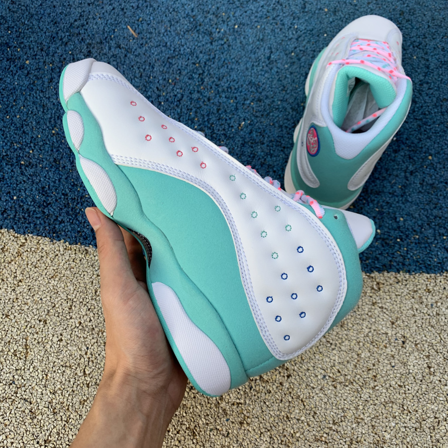 Jordan AJ13 Aurora Grün 439358-100 - EUR FASHION