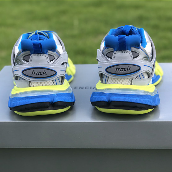 Track-Sneaker „Blau/Gelb/Grau“ - EUR FASHION