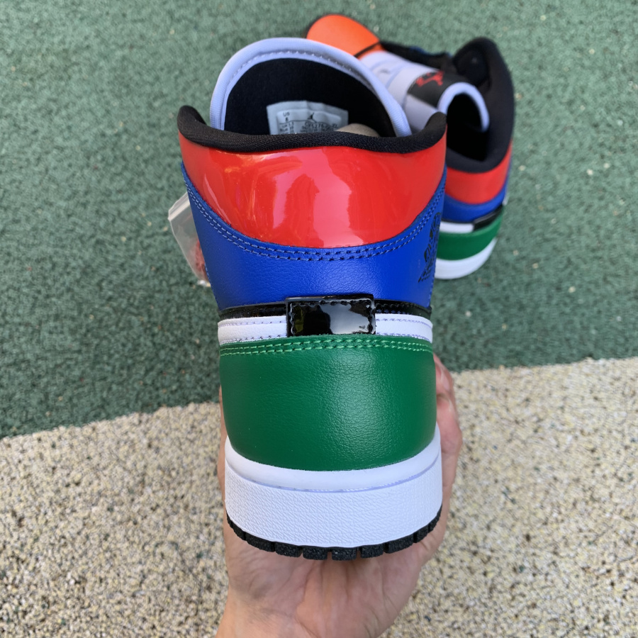 Jordan Air 1 Mid SE „Multicolor Patent“ - EUR FASHION