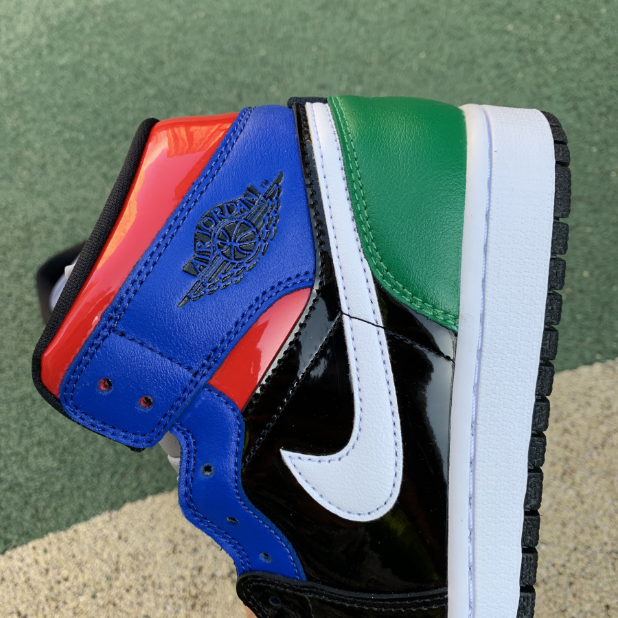Jordan Air 1 Mid SE „Multicolor Patent“ - EUR FASHION