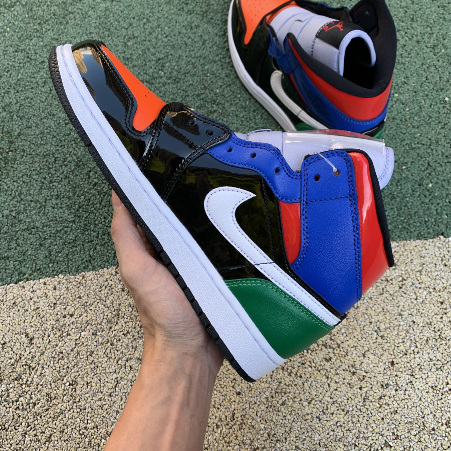 Jordan Air 1 Mid SE „Multicolor Patent“ - EUR FASHION