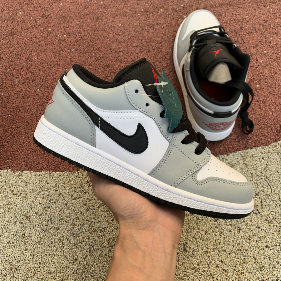 Jordan Air 1 Low GS Hellrauchgrau - EUR FASHION